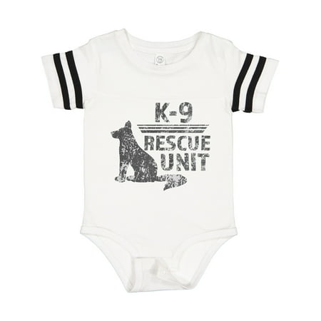 

Inktastic German Shepard K-9 Rescue Unit Gift Baby Boy or Baby Girl Bodysuit
