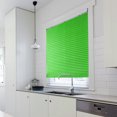 thumbnail image 4 of Persianas Plisadas Autoadhesivas Cortinas Opacas Media Ventana Verde (90x180cm) Ndcxsfigh Nuevos Originales, 4 of 8