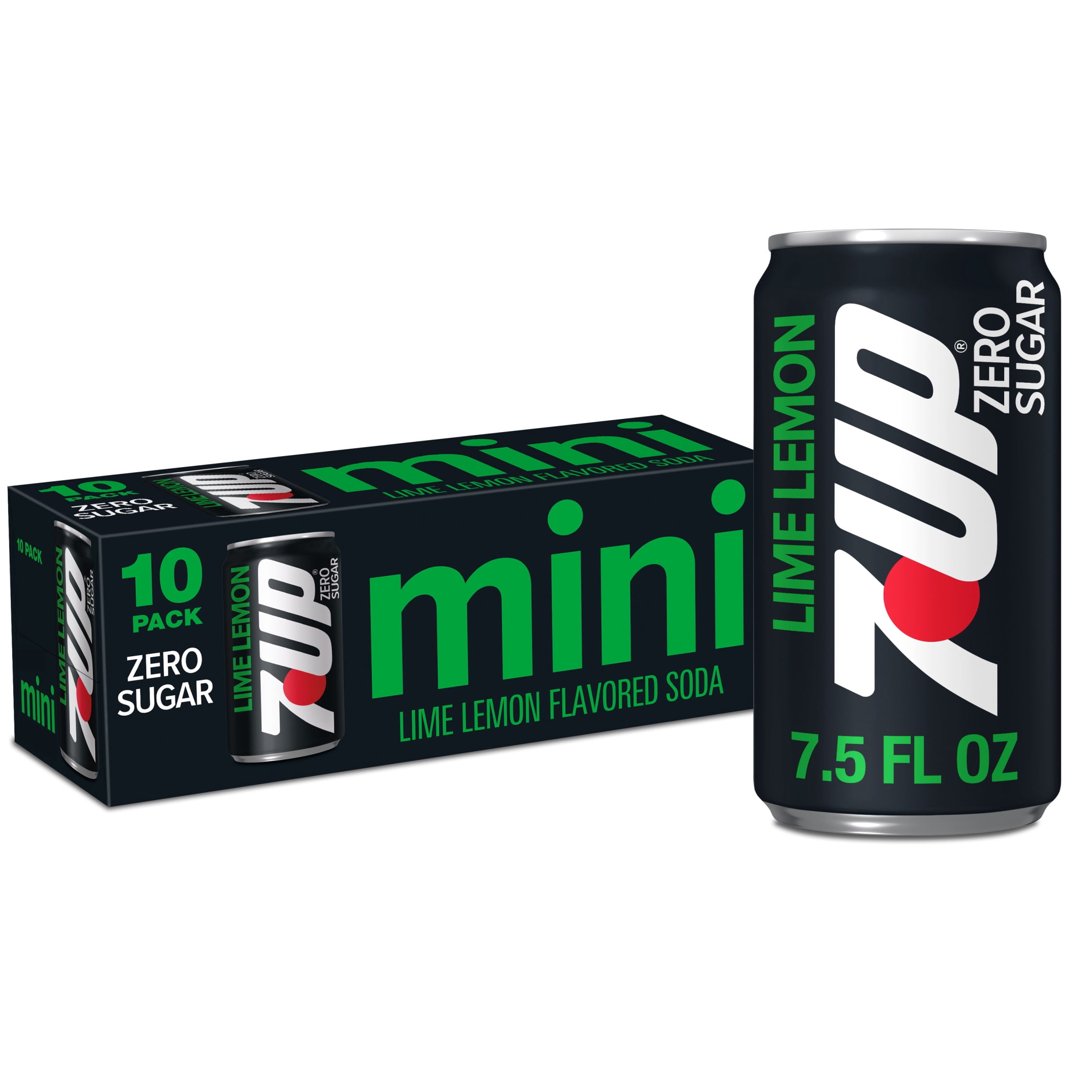 MICRODIET DRINK レモン 7 PACKS 　2箱セット 7UP Caffeine Free Lemon Lime Soda Pop 7.5 fl oz 10 Pack Cans