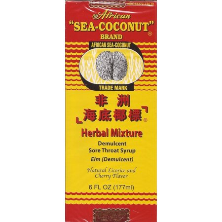 Herbal Mixture (Ubat Batuk) African sea coconut 6 oz (Pack 