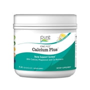 Pure Essence Labs - Ionic-Fizz Calcium Plus Orange-Vanilla, Bone & Muscle Support Drink Powder Mix with Vitamin D3 & Magnesium - 30 servings