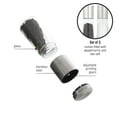 Kamenstein Elite PreFilled Salt and Pepper Grinder Set, Filled in the USA