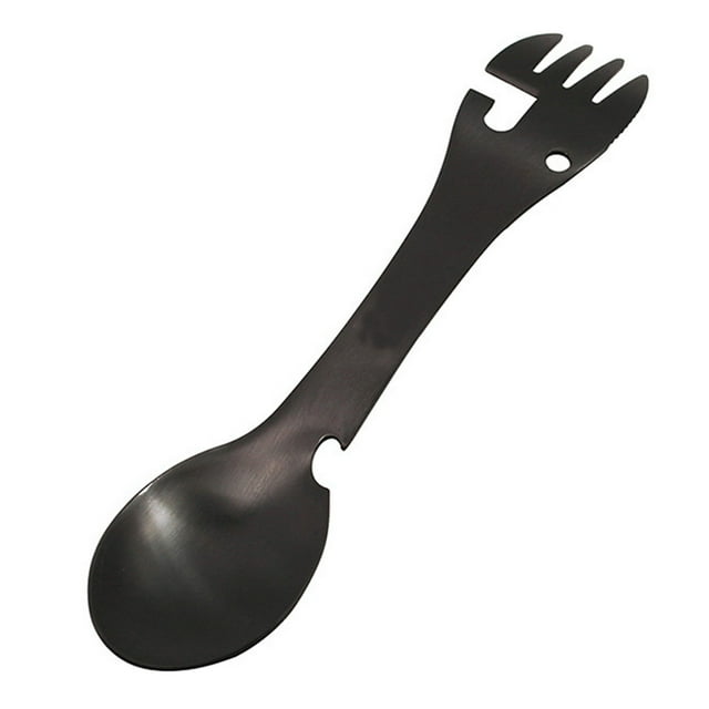 CSChome Spork Résistant à la Chaleur : Double Extrémité 5 en 1 Vaisselle pour Pique-Nique Camping