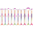 thumbnail image 2 of 10 piezas de Pinceles de maquillaje de ojos Multicolor Malubero Malu1599, 2 of 3