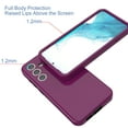 thumbnail image 5 of Case for Samsung Galaxy S24 Plus, Triple-Layers Hybrid Cover with Camera Lens Protective Film, Anti-Scratch Drop Protection [Military Grade Shockproof] Cover for Samsung Galaxy S24 Plus, Purple, 5 of 7
