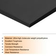 thumbnail image 4 of UHMW Ultra High Molecular Weight Polyethylene Sheet, 1/4" Thick 6" x 6'' Black, 4 of 7