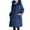 Navy, variant on Wensltd Womens Rain Jacket Waterproof Outdoor Raincoat with Hood Lightweight Travel Jackets Zip Up Windbreaker