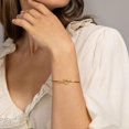 thumbnail image 5 of Pulseras con nudo infinito bañadas en oro para mujer | Pulsera de oro para mujer, 5 of 5