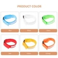 thumbnail image 3 of HAMPPLIES 6 Pcs Bracelets Lumineux à LED avec Design Résistant à l'Usure pour Sports, Course et Accessoires de Mariage, 3 of 7