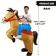 thumbnail image 3 of Inflatable Costume Adult Funny Costume Riding Costume Halloween Costumes Men Women, 3 of 7