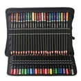 thumbnail image 2 of 145-Piece Professional Drawing Pencils and Sketch Art Supplies Includes Oil Base Colored Pencil Charcoal Pencil Eraser Sketchbook Paper Portable Zippered Storage Bag Art Set Gift for Childre, 2 of 7