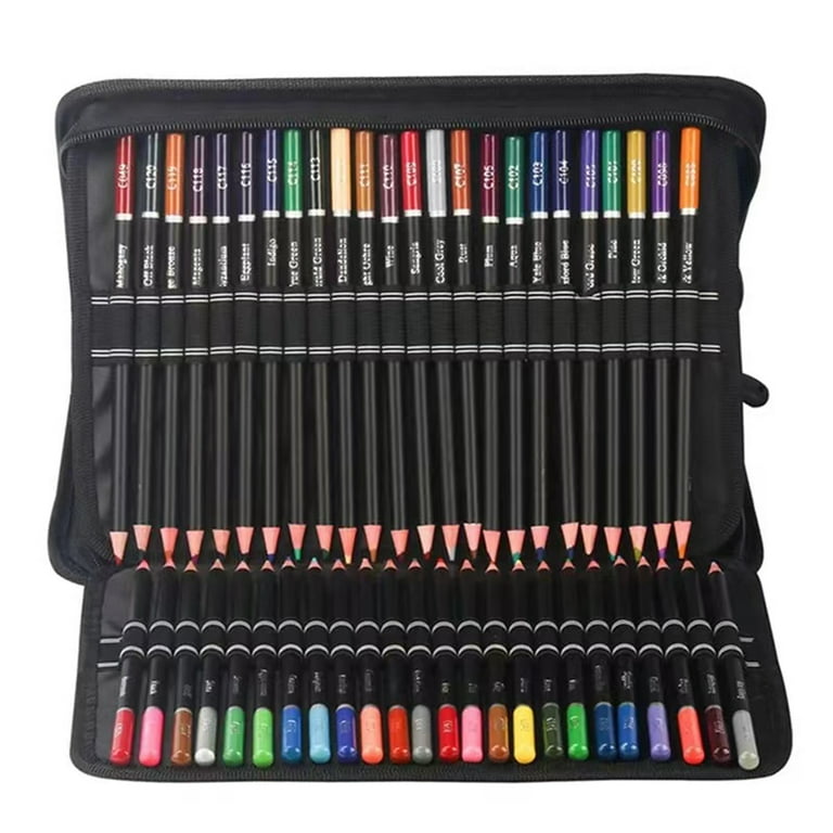 Arealer 145-Piece Professional Drawing Pencils and Sketch Art Supplies  Includes Oil Base Colored Pencil Charcoal Pencil Eraser Sketchbook Paper  Portable Zippered Storage Bag Art Set Gift 