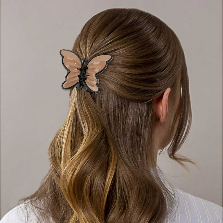 NIUREDLTD Butterfly Clip For Women Butterfly Hair Clips For Girls