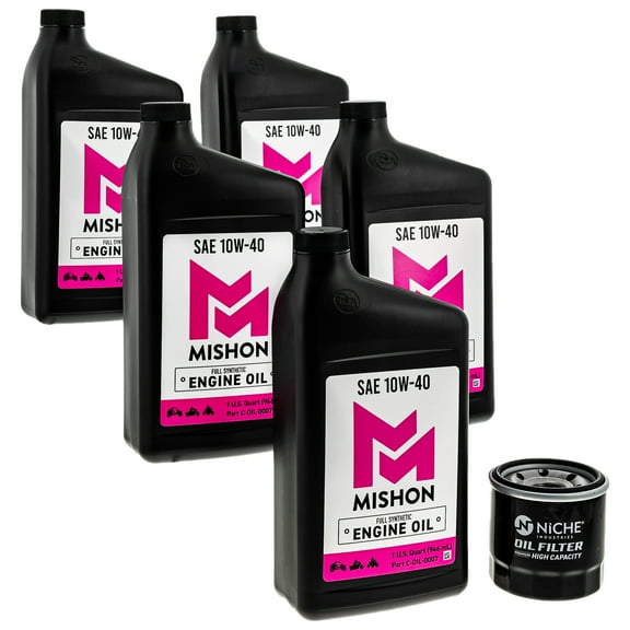 Mishon Engine Oil Change Kit for Suzuki 2021 Boulevard M109R Boss Motorcycle MK1012746