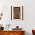 thumbnail image 4 of Vintage Abstract Print LXXV - 14in. x 11in. Vintage Framed Print in Walnut Wood Frame, 4 of 4