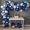 c, variante sur MesaSe Kit d'Arche de Ballons Bleus Ballon en Latex Agate Bleu Marine Guirlande de Ballons Métalliques Bleu Argent pour Garçon Homme Anniversaire Fête Spatiale Shower de Bébé Ramadan Mubarak Décoration