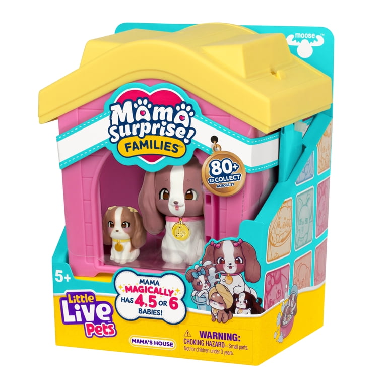 Little Live Pets, Mama Surprise Families Playset, over 80 to