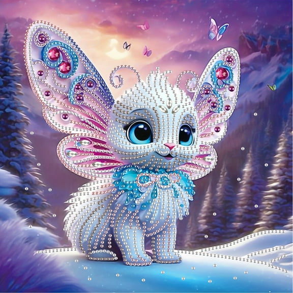 Snow Animals Diamond Art Painting Kit