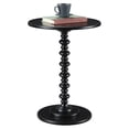 thumbnail image 3 of Convenience Concepts Palm Beach Table à Barreaux, Noir, 17,75 Po x 17,75 Po x 24 Po, 3 of 6