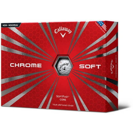 Callaway Pre Owned - Callaway Chrome Soft Golf Balls, 12 Pack