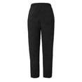 thumbnail image 5 of aidice Fleece Pants for Women Sherpa Pajamas Pants High Waisted Fuzzy Warm Sleepwear Homewear Trousers, 5 of 7