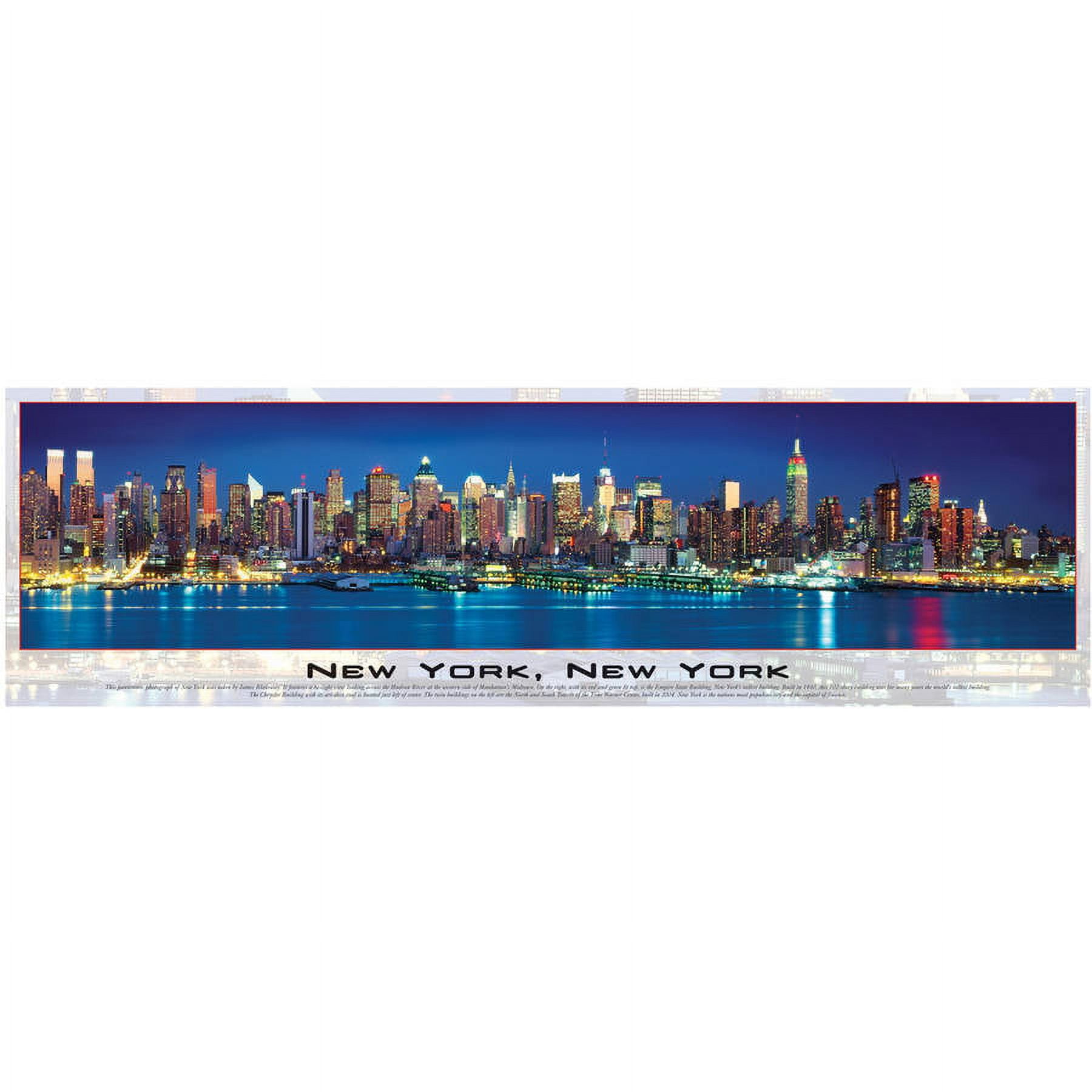 Buffalo Games パノラマパズル ニューヨーク市暗闇で光る 750P Amazon.com: Buffalo Games Panoramic Times Square New York