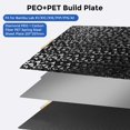 thumbnail image 2 of Build Plate Comgrow de doble cara, PEO PET, 257 x 257 mm, para bambú, 2 of 8