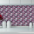 thumbnail image 4 of Mosaics Creative 3D Tile Stickers Simulation Decoration DIY Floor Plane Wall Stickers Bright Film (I), 4 of 6