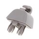 thumbnail image 4 of 1xClip Parasol Soporte Interno Coche Clip Gancho Ajustable Sostenedor Gris 3, 4 of 6