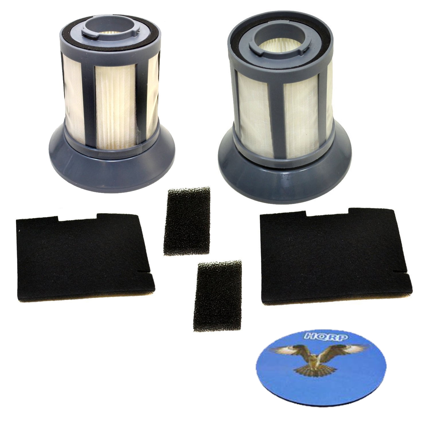 HQRP 2Pack Dirt Cup Filter for Bissell 2031772 / 2031772 Vacuum Cleaner, Replacement Filter