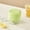 Green, variant on Topukaiba Ice Form Mold, Mini Ice Cube Tray With Lid, 7 Cavity Accessory Portable Press Type Ice Tray For Kitchen With Bottom Click For Summer Drinks Picnic, Easy Release Yellow