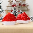 thumbnail image 4 of Sombrero de Navidad Gorras de Navidad Decoración de fiesta Adorno de árbol Amigable Anti-decoloración Sombreros de Papá Noel Tocado lavable Kits de decoración para fiestas Flor de nieve plateada Advancent HA069655-01, 4 of 6