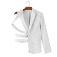 thumbnail image 6 of Men's Lapel Blazer Jacket Sport Coat, Cross Strap Cutout Hollow Out Single鈥態reasted Casual Suit Jacket for Party Club Nightclub Prom, 6 of 9