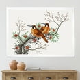 thumbnail image 3 of A Flowering Tree Branch With Two Chinese Birds 32 in x 24 in Framed Painting Canvas Art Print, by Designart, 3 of 4