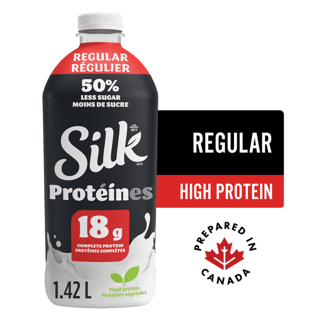Silk Protein 18g, Lactose-Free, Regular Flavour, 1,42 L