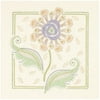 Dimensions "Textured Floral" Crewel Kit, 14" x 14", Stitched In Wool and Thread