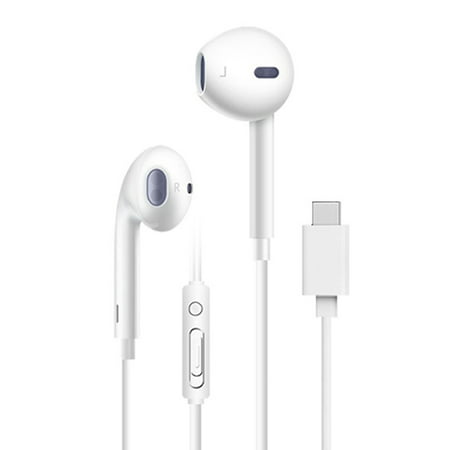Type-C Headset In-ear High Quality Lossless Audio with Mic HIFI Earphone for Huawei P20 Xiaomi Mi6 Noise Canceling Type-c Headphone for LE2 X620 2PRO
