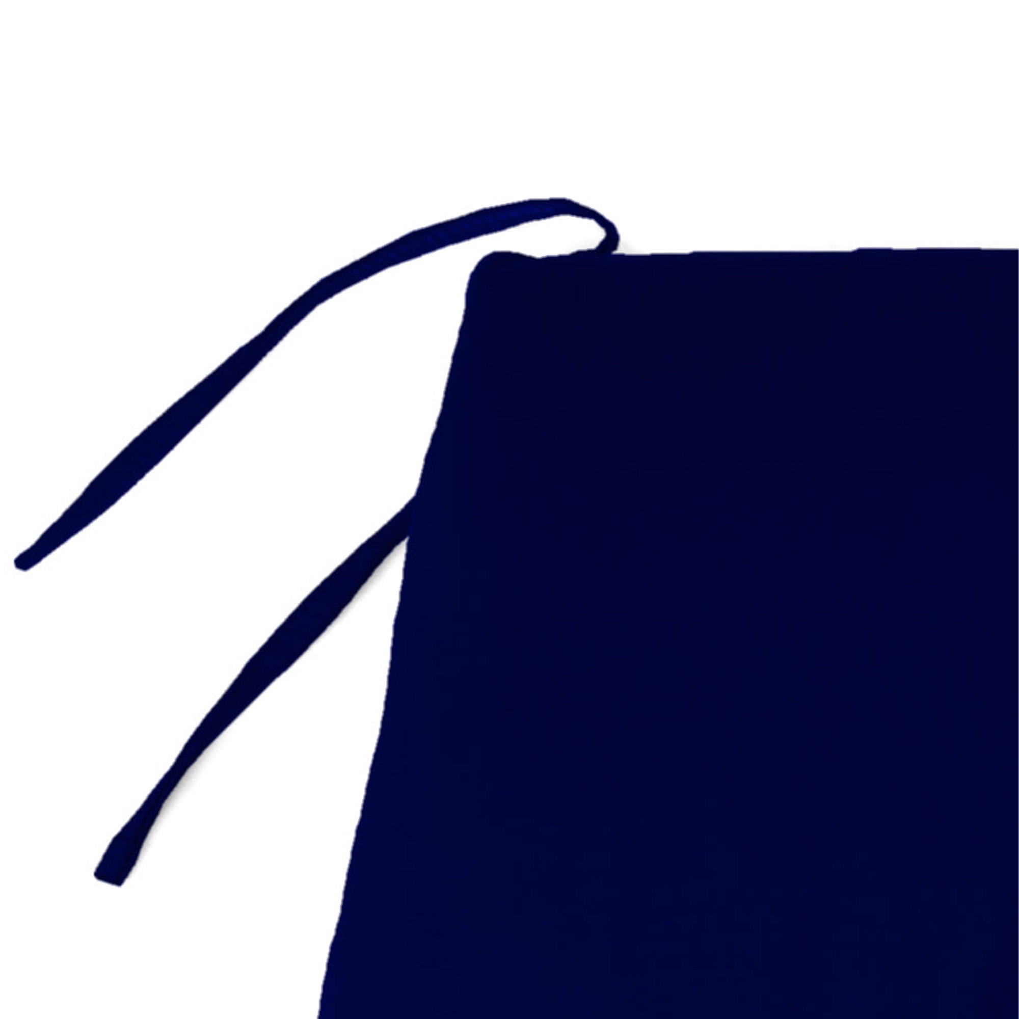 Jordan Manufacturing 57" x 18.75" Midnight Navy Solid Rectangular Outdoor Settee Swing Bench Cushion with Ties