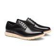 thumbnail image 3 of Zapatillas de Vestir Crossflex para Hombre Bruno Marc Negras Talle 8.5, 3 of 8