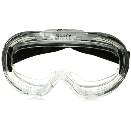 Neiko 53875B Protective Anti-Fog Safety Goggles Eyewear with Wide-Vision, ANSI Z87.1 Approved | Adjustable &