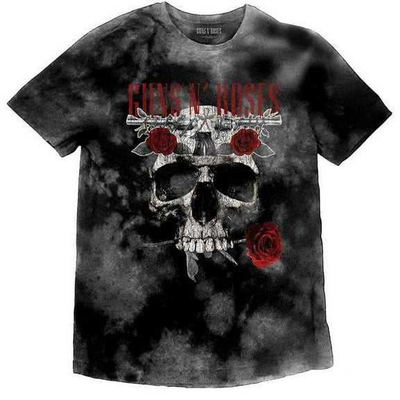 Guns N' Roses Kids T-Shirt: Flower Skull (Wash Collection) (11-12 Years)
