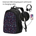thumbnail image 2 of Daiia Thanksgiving Seamless Pattern Pattern USB Charging Backpack for Men and Women, Anti-Theft Backpack,Travel Backpack,School Backpack,College Backpack,Laptop Backpack, 2 of 7