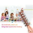 thumbnail image 6 of Hand Jingle Bells Hand Sleigh Bells Wooden Shaker Jingle Bells Stick Musical Percussion Instrument Bells for Holiday Home Christmas Decoration, 6 of 7