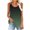 tank tops for women plus size-Army Green, variant on Homenesgenics Tank Tops for Women under $5 Fashion Women's Spring/Summer Casual Round Neck Sleeveless Top Tank Top Blue XXL