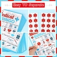 thumbnail image 4 of Nurse Graduation Party Games, Nurse Graduation Bingo Game with 12 Player Chips, 24 Medical Bingo Cards for Graduation Party Games 2023, Nursing Grad Party Activities Supplies, 4 of 7