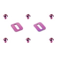 thumbnail image 1 of koolsoo 2Pcs Bike Self Locking Pedal Gaskets Beginners Spare Maintenance with Screws Pink, 1 of 9