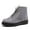 Grey, variant on Pisexur Womens Platform Low Heels Sole Chelsea Boots Ankle High Chunky Block Heel Non-Slip Suede Leather Slip on Combat Fashion Booties