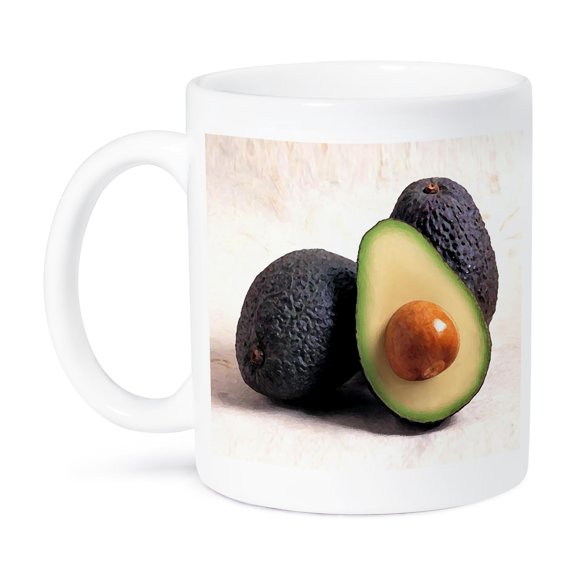 3dRose, Avocado, 11oz Mug