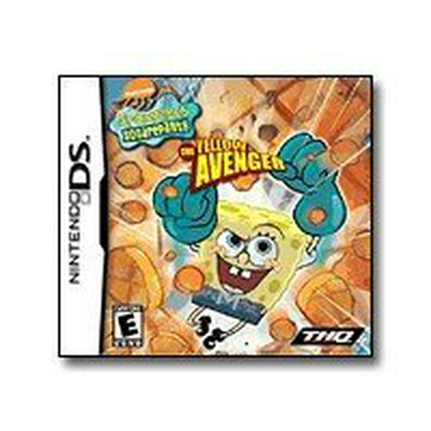 Spongebob Squarepants The Yellow Avenger Nintendo Ds Walmart - camping roblox kidnapping game