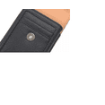 thumbnail image 5 of Black Leather Vertical Belt Loop Case is Compatible with Cricket Icon 3, Splendor, ATT Motivate 2 with a thin cover on, 5 of 7